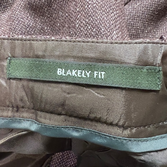 Eddie Bauer Womens Size 6 Wool Silk Blend Trousers Blakely Fit Brown Dress Pants - Picture 6 of 16